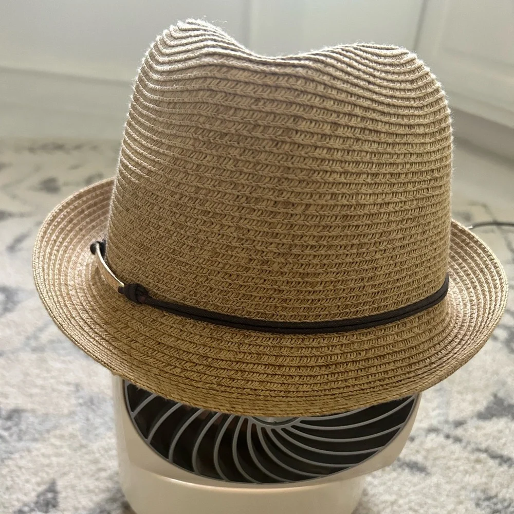 Target Women’s Small Brim Wicker Hat. EUC. - Picture 3 of 4